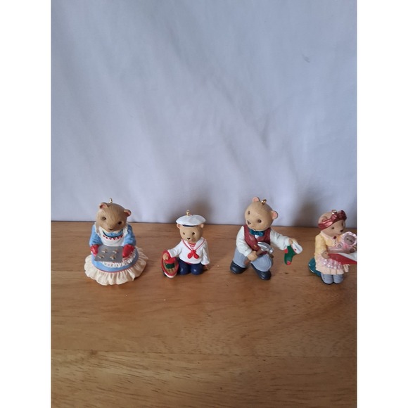 Vintage Bearingers Set of Ornaments 1993 - Picture 1 of 11